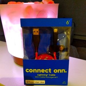 Lightning cable for iphone/ipad/ipod.